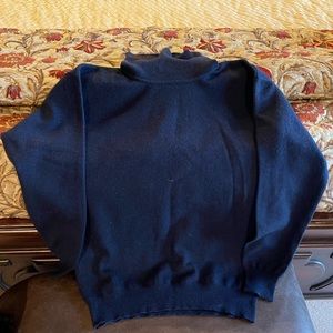 Cashmere Navy Blue Sweater